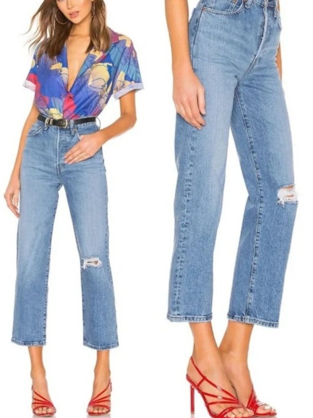 Levi's Premium Ribcage Straight Jean Haters Gonna Hate